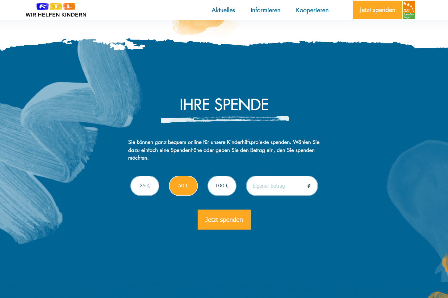 Screenshot RTL Call to Action