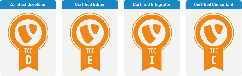 TYPO3 Zertifizierungen